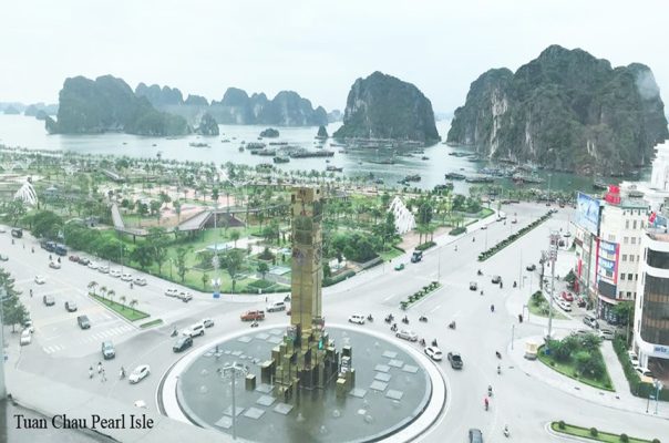 Bai Tu Long bay clock tower copy