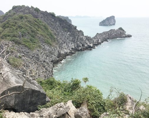 Cat Ba from top of monkey island