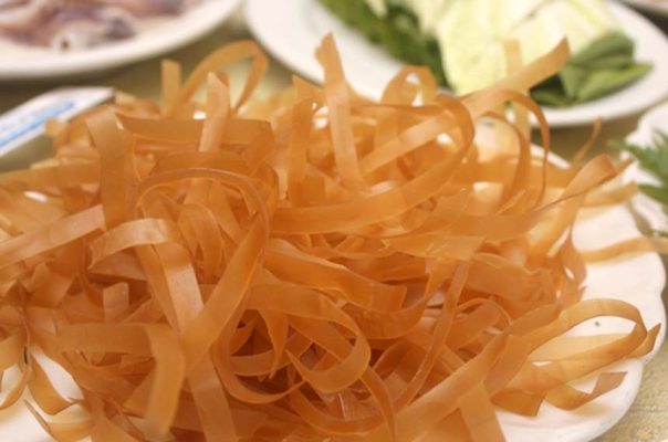 the red rice noodle